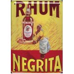Rare plaque publicitaire 15 * 21cm bombée rhum négrita Rare plaque publicitaire 15 * 21cm bombée rhum négrita