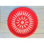 Rare plateau coca cola bouteilles collection rouge diametre 36 cm plaque emaille - envoi trs rapide ...