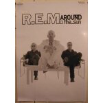 Rem - around the sun - affiche musique / concert / poster