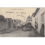 Reproduction   ile - de - r�, le battage du bl�  .