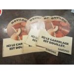 Retro sticker autocollant carrelage novilon ann�es 70 80