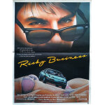 Risky business - v�ritable affiche de cin�ma pli�e - format 40x60 cm - de paul brickman avec tom cruise, ...