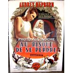 Au risque de se perdre (the nun's story) / affiche litho originale 120x160cm de jean mascii / fred zinnemann, ...