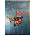 Roger rabbits - affiche pli�e - affiche musique / concert / poster
