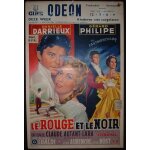 Le rouge et le noir * claude autant lara - film 1954 - affiche originale belge de cin?ma - 35x55 cm movie ... Le rouge et le noir * claude autant lara - film 1954 - affiche originale belge de cin?ma - 35x55 cm movie ...