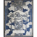 Le royal cin�ma de toulouse - livre d'or 1928 / 1929 - tous les films 114 pages 27x21 cm - film la passion ...