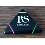 Royaume uni surligneur highlighter 3 couleurs ram & sons groundworks