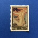 Russie - peinture fran�aise a hermitage (y & t 5166)