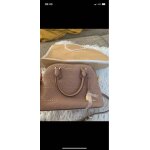 Sac michael kors adele md dome satshel leather Sac michael kors adele md dome satshel leather