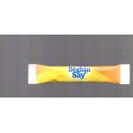 Sachet de sucre beghin - say, orange et jaune