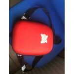 Sacoche de sport coca - cola rouge, a bretelles - coque rigide - fermeture a tirette et sacoche interne ...