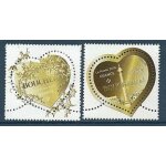 Sainr valentin : coeurs boucheron la paire ann�e 2019 n 5292 5293 yvert et tellier luxe