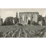 Saint - emilion - la grande muraille et vignobles 1950