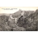 Saint floret - les ruines du chateau - neuve - ref 021 442