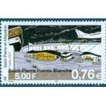 Saint pierre et miquelon 2001 - a�roport avion pointe blanche - yt 753 - neuf * *
