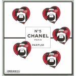 Saint valentin : coeurs chanel parfum n 5 bloc feuillet 152 ann�e 2021 n 5464 yvert et tellier luxe
