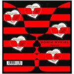 Saint valentin : coeurs de sonia rykiel bloc feuillet 141 anne 2018 n 5198 yvert et tellier luxe