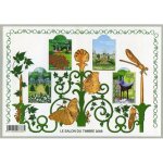 Salon du timbre : jardins de france : parcs de la t�te d'or a lyon, longchamp et bor�ly a marseille bloc ...