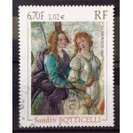 Sandro botticelli - vnus et les grces 6, 70 (superbe n 3301) obl - france anne 2000 - n22218