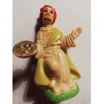 Santon roi mages avec une assiette 7 cm