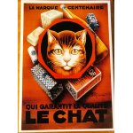 Savon le chat / centenaire - 10x15cm - carte postale