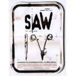 Saw 4 / quatre - véritable affiche de cinéma pliée - format 40x60 cm - de darren lynn bousman avec tobin ... Saw 4 / quatre - véritable affiche de cinéma pliée - format 40x60 cm - de darren lynn bousman avec tobin ...