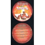 Sb sous bock beer mat affligem abbaye anno 1074 bi�re de no�l