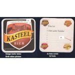 Sb sous bock beermat bière beer kasteel Sb sous bock beermat bière beer kasteel