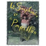 Le scaphandre et le papillon - v�ritable affiche de cin�ma pli�e - format 40x60 cm - de julian schnabel ...