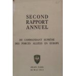 Second rapport annuel du commandant supr�me des forces alli�es en europe - ridway - 30 mai 1953