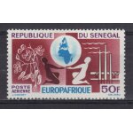 Senegal 1964 poste aerienne : anniversaire de l'europafrique - timbre neuf *