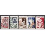 S�rie m�tiers d'art 1954 - 970 tapisserie + 971 edition reliure + 972 porcelaine cristaux + 973 joaillerie ...