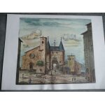Srie monuments disparus n 4 - porte du rhone - publicit pharmaceutique ancienne pour doclan des laboratoire ...