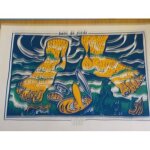 S�rigraphie des editions anagraphis  ; bain de pieds ; di rosa