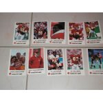Set  police  de 10 cartes de 1989 des kansas city chiefs nfl