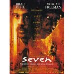 Seven (se7en) - v�ritable affiche de cin�ma pli�e - format 120x160 cm - de david fincher avec brad pitt, ...