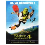 Shrek 4, il etait une fin / shrek forever after - v�ritable affiche de cin�ma pli�e - format 40x60 cm ...