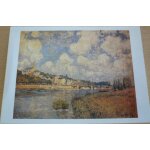 A. sisley - saint - cloud - 10x15cm - carte postale