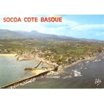 Socoa .   fort et port , corniche . monts   . pyr�n�es atlantiques . 1970