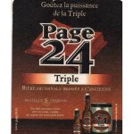 Sous bock de biere page 24 triple - la biere de garde la plus medaillee