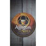 Sous - bock bi�re d'abbaye ambr�e affligem de no�l