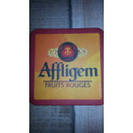 Sous - bock bi�re affligem fruits rouges