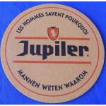 Sous bock bi�re  jupiler  les hommes savent pourquoi