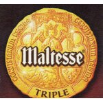 Sous bock de bire maltesse triple - brasserie castelain