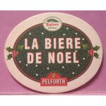 Sous - bock pelforth   la bi�re de noel   - sylver christmas / brass�e par p�lican / pelforth