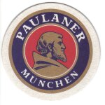 Sous bock - sous verre cartonn - bire - paulaner mnchen
