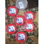 Sous - verres coca - cola dans bote mtal ronde dia 9, 5 cm