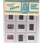 Souvenir from egypt - tut ankh amun's treasures - diapositives