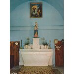 St - etienne - le - laus (htes - alpes) int�rieur de la chapelle de n. - d. des fours