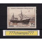 St - pierre - et - miquelon. f. i. d. e. s. le chalutier galantry. y & t 352 St - pierre - et - miquelon. f. i. d. e. s. le chalutier galantry. y & t 352